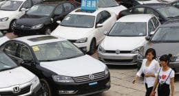 Autoabsatz 2017 in China auf Rekordhoch