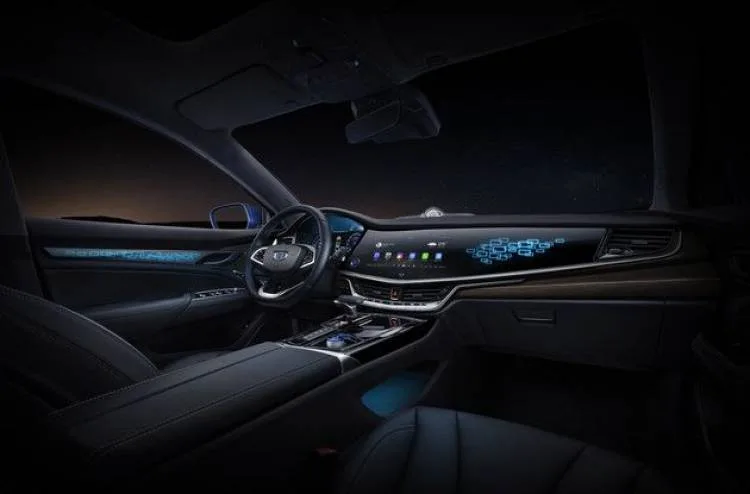 Geely Borui GE mit Mega Dashboard