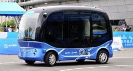 Apolong der autonome Minibus geht in Serie