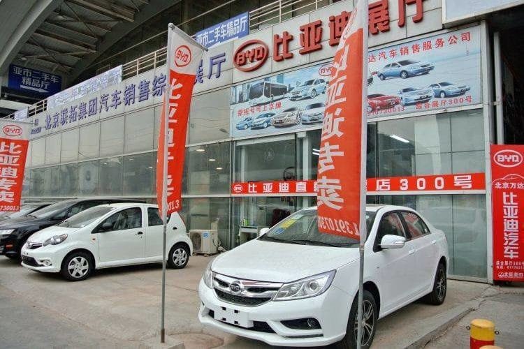 Autohändler in China unter Druck