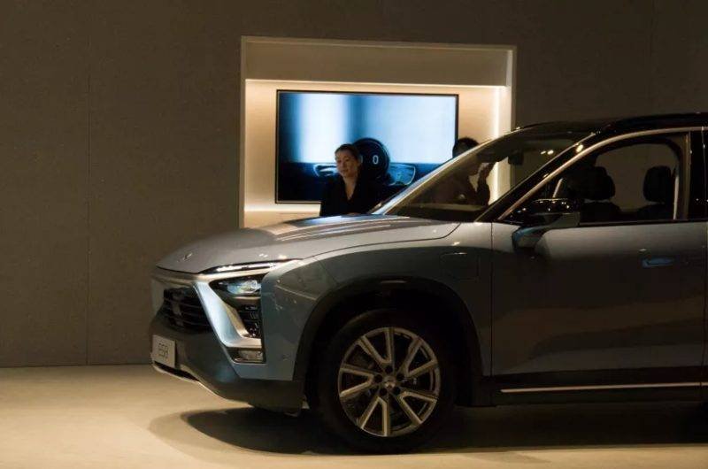 NIO ES8 Feuer Zwischenfall in Xian