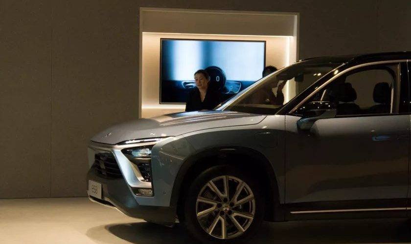 NIO ES8 Feuer Zwischenfall in Xian