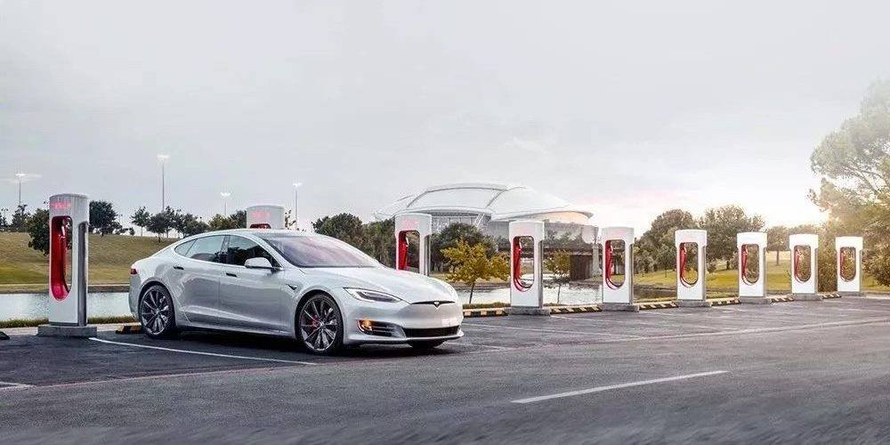 Tesla Supercharger Station in China