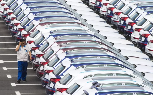 Autoverkäufe in China