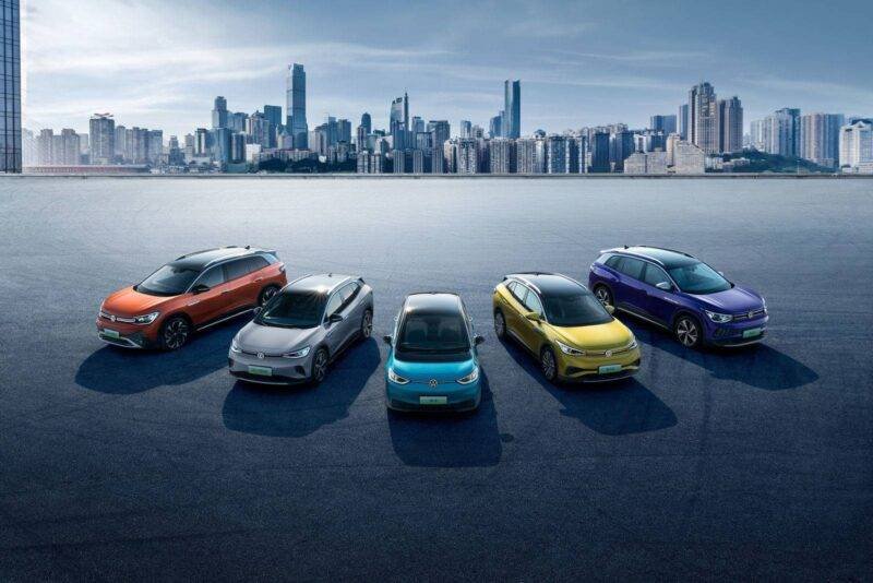Volkswagen Elektroautos China