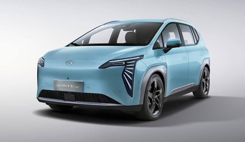 Meistverkaufte Elektroautos in China: absolut die Top 10 10 Meistverkaufte Elektroautos in China - Platz 8: GAC Aion Y