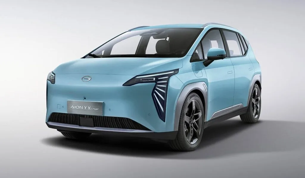 Meistverkaufte Elektroautos in China - Platz 8: GAC Aion Y
