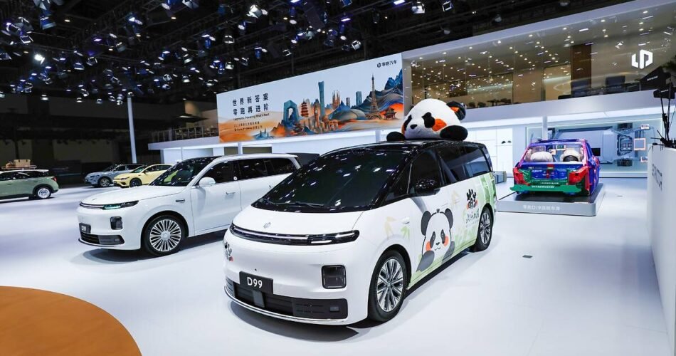Leapmotor D99 auf der Beijing Motor Show